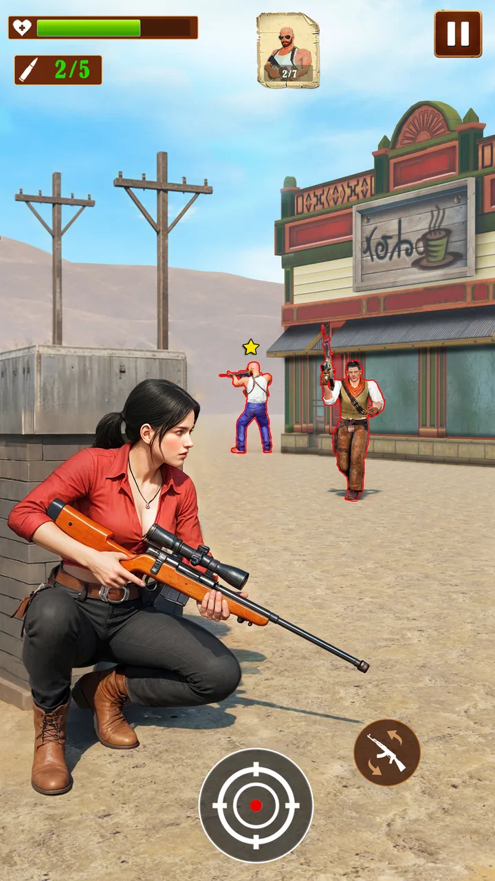 Western Survival Shooting Game screenshot 2