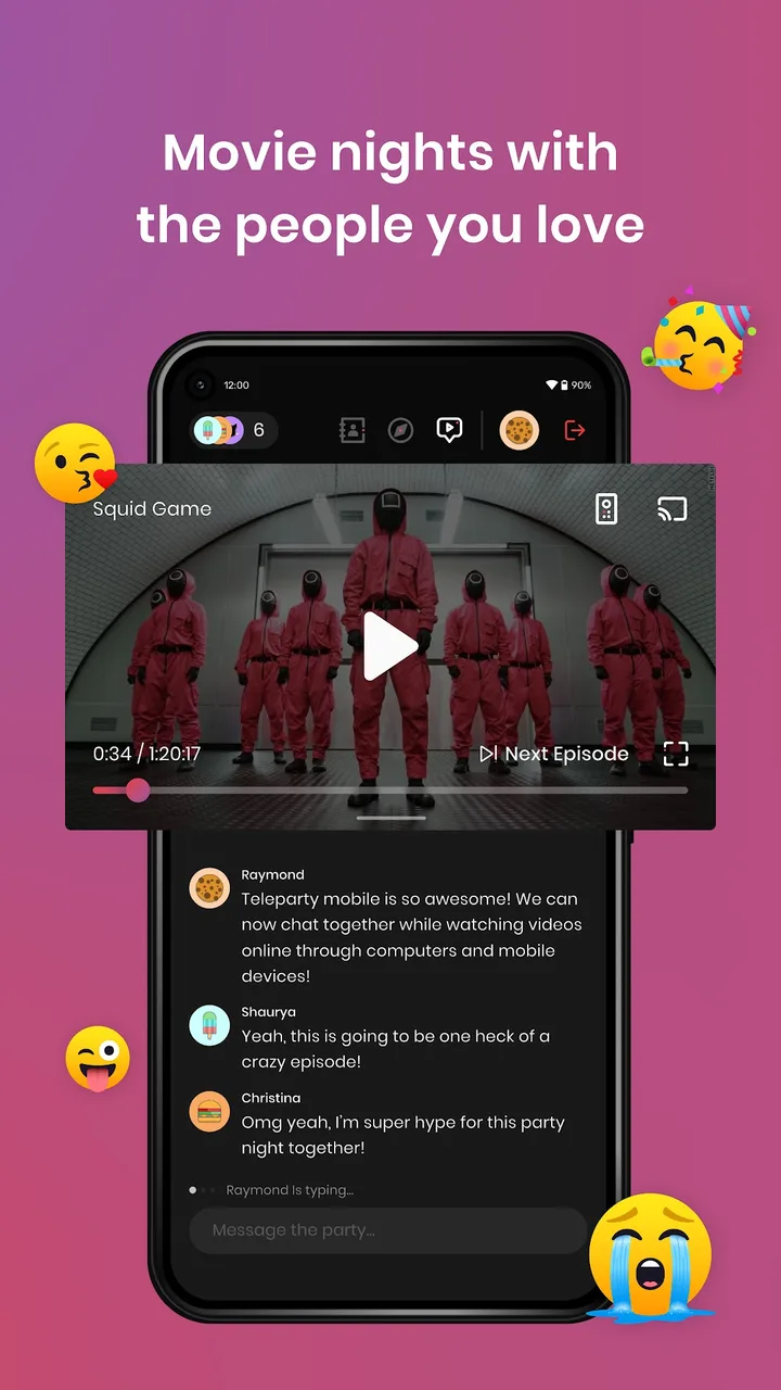 Teleparty - Watch Parties screenshot 3