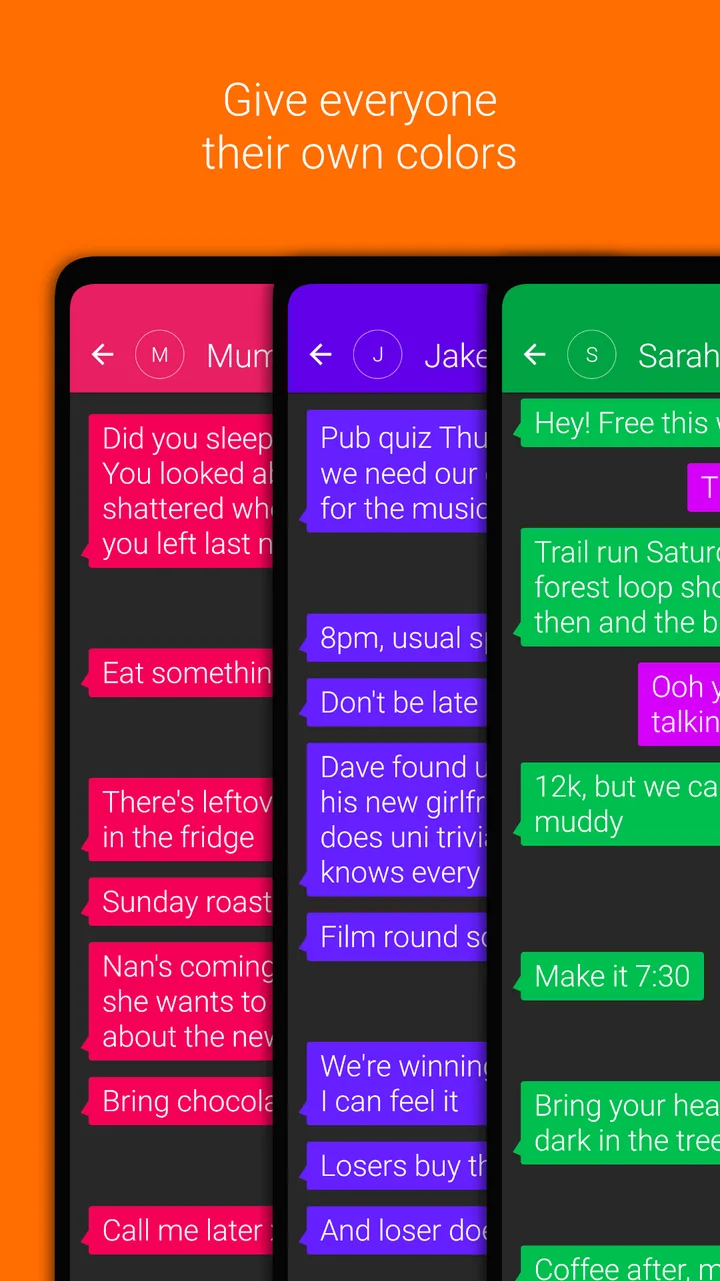 Textra SMS screenshot 1