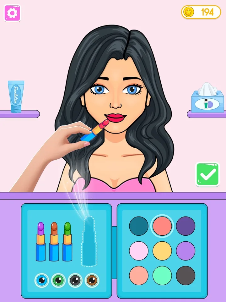 Sticker Doll DIY Dressup Diary screenshot 4