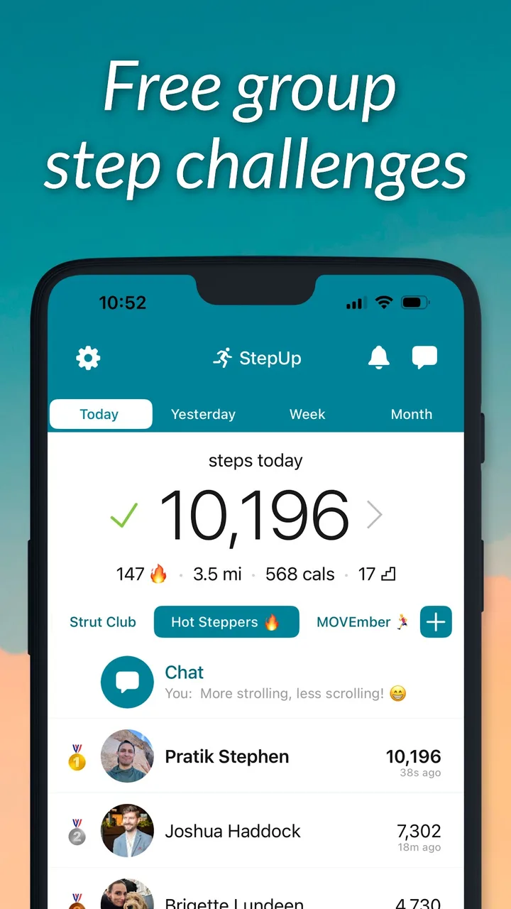 StepUp Pedometer Step Counter screenshot 4