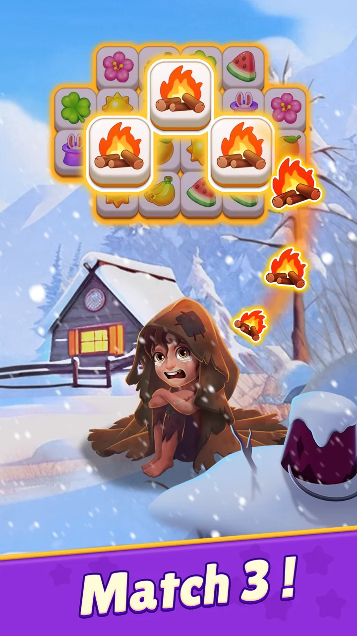 Tile Match: Rescue Story screenshot 4