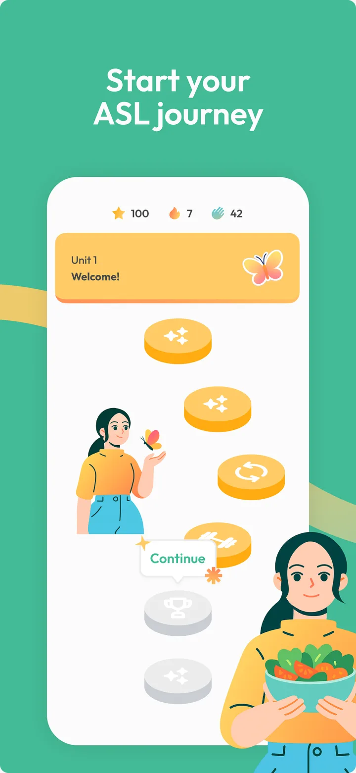 ASL Bloom - Sign Language screenshot 2