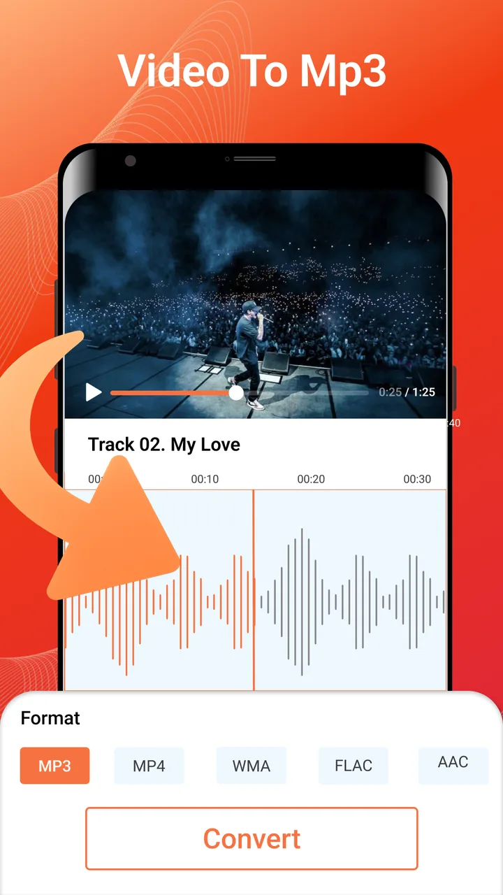 MP3 Converter - Video to MP3 screenshot 1