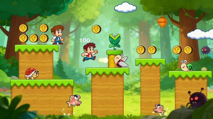 Maino's World : Super Run Game screenshot 2