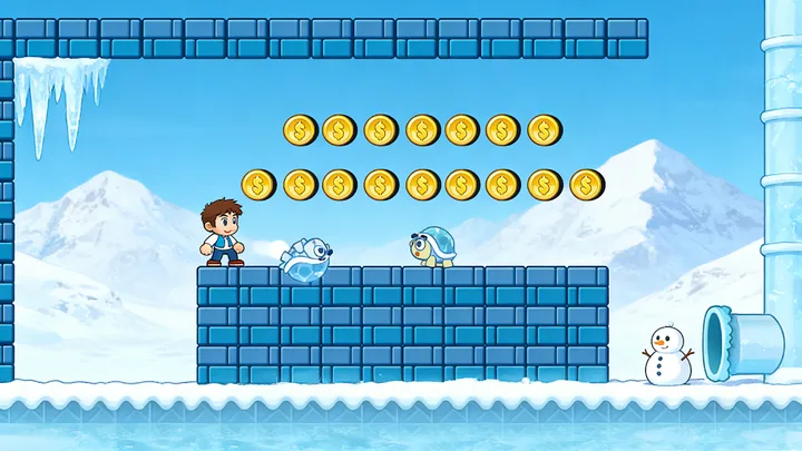 Maino's World : Super Run Game screenshot 4