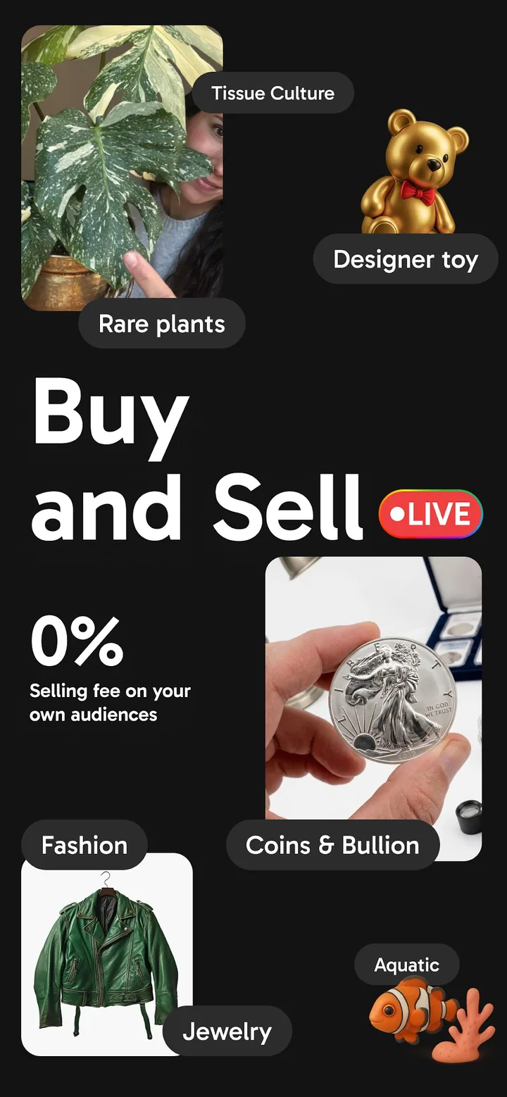 Palmstreet: Buy & Sell LIVE screenshot 1