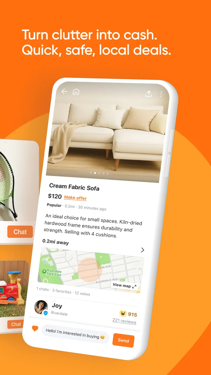 Karrot: Buy & sell locally screenshot 2