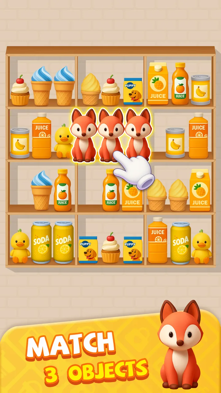 Goods Rush! 3D Sort Puzzle screenshot 1