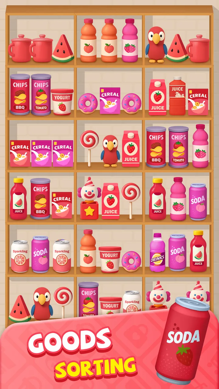 Goods Rush! 3D Sort Puzzle screenshot 3