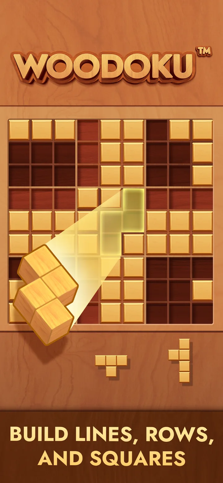 Woodoku - Wood Block Puzzle screenshot 1
