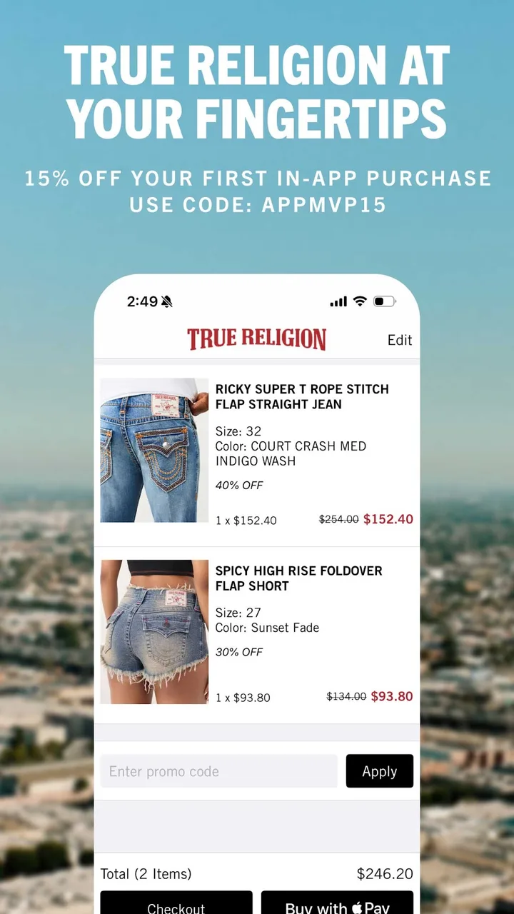 True Religion | Since 2002 screenshot 4