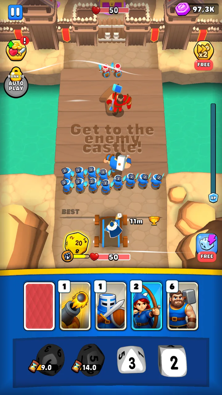 Dice Attack : Roguelike Battle screenshot 3