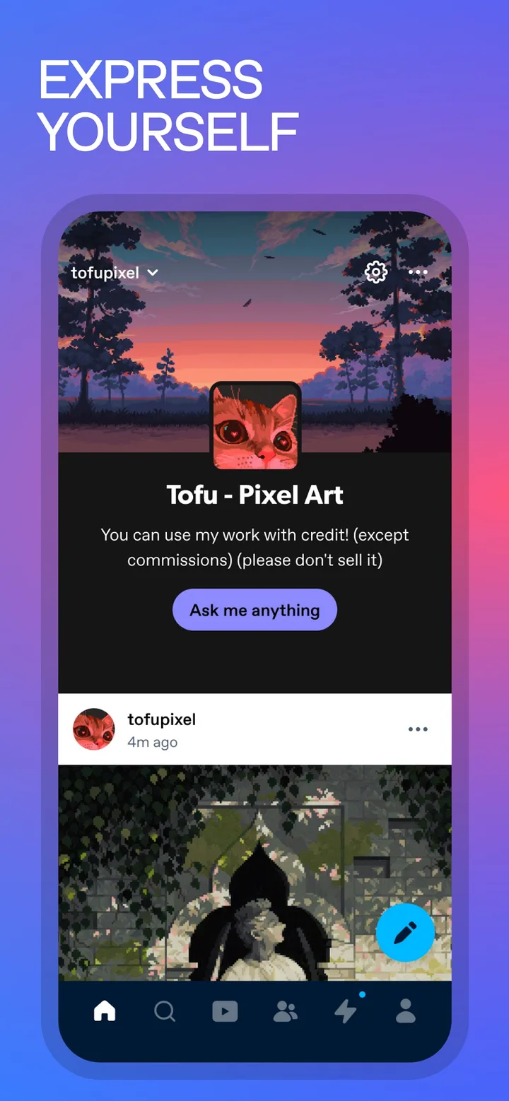 Tumblr: Social Media & Art screenshot 3