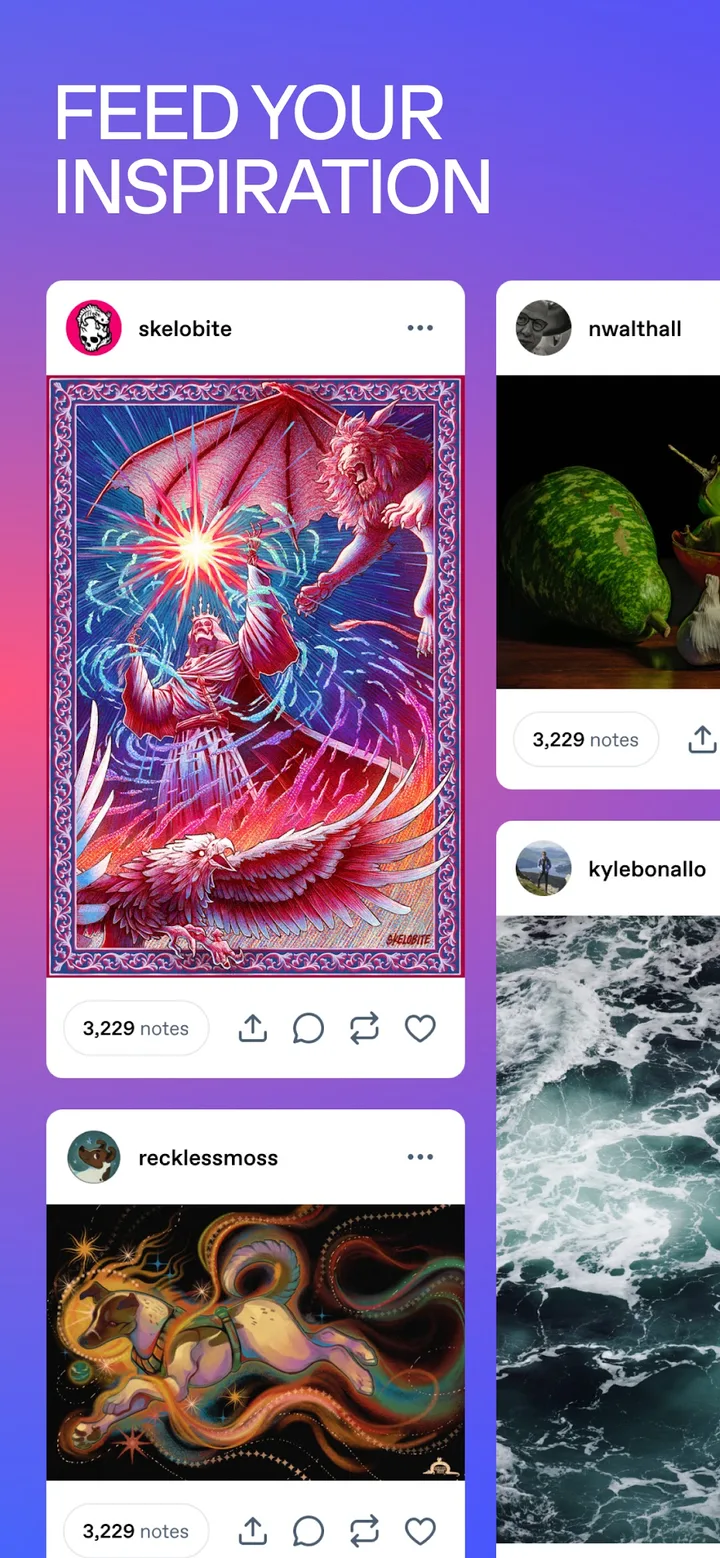 Tumblr: Social Media & Art screenshot 4