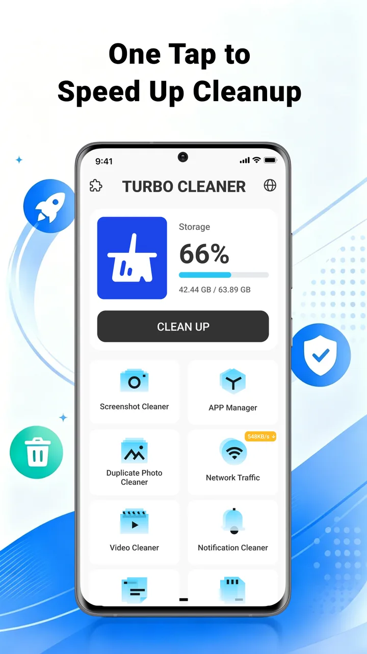 Turbo Cleaner - Junk Clean screenshot 1
