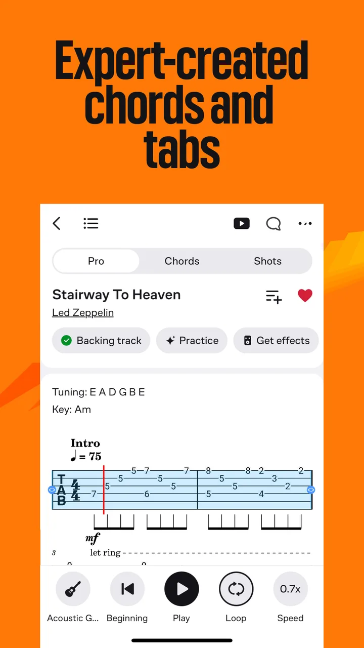 Ultimate Guitar: Chords & Tabs screenshot 4
