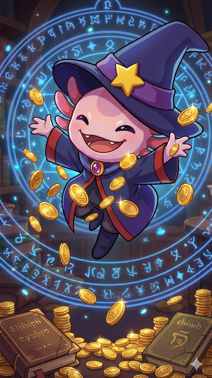 MagiLotl: Idle Wizard Tycoon screenshot 1