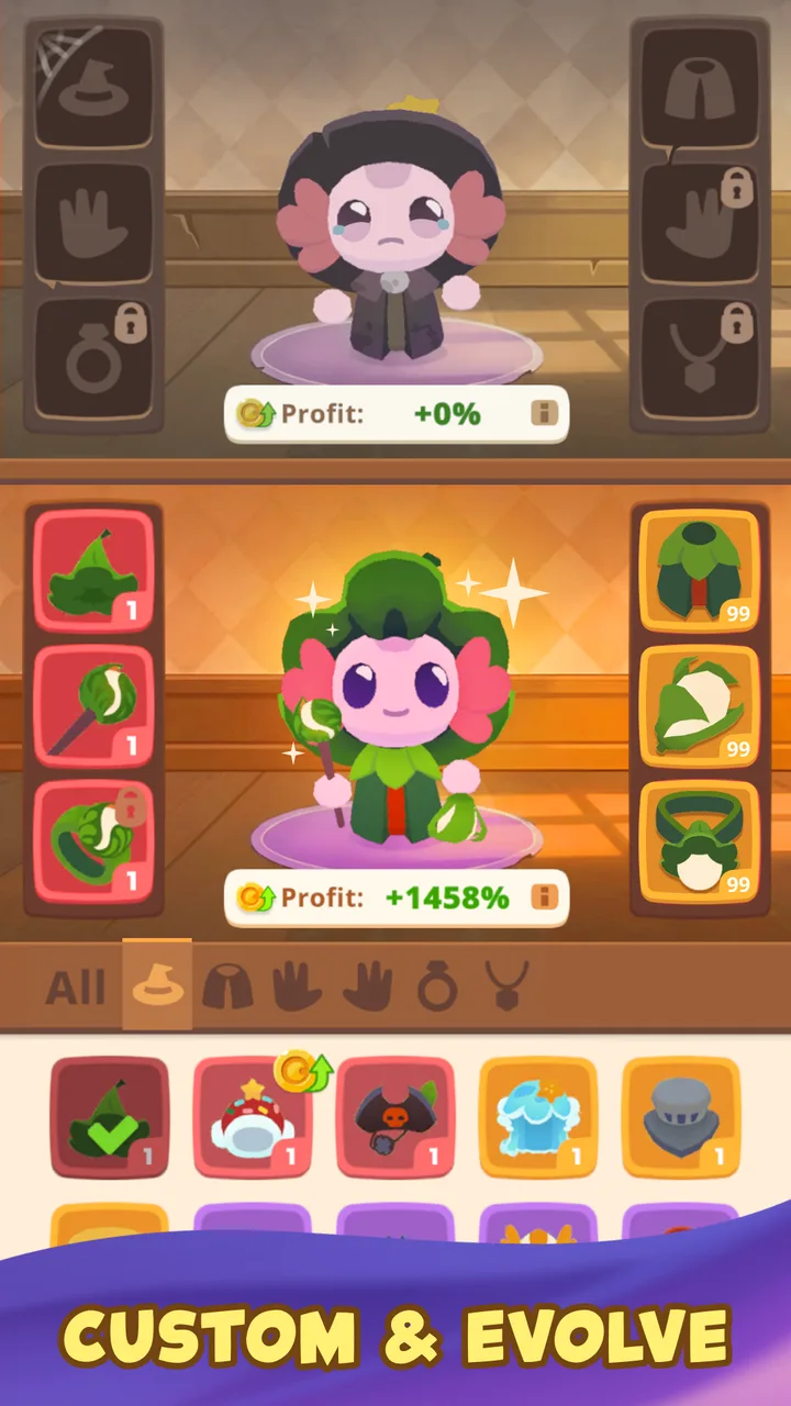 MagiLotl: Idle Wizard Tycoon screenshot 2