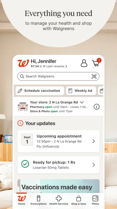 Walgreens screenshot 1
