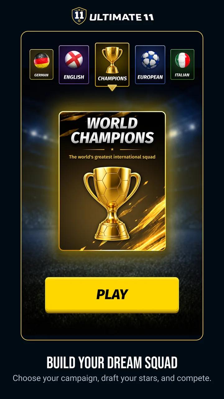 Ultimate 11 screenshot 1