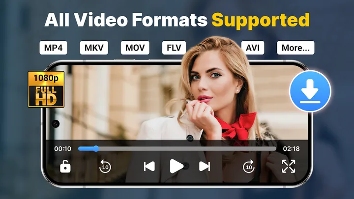 Vexly: Video Player Downloader screenshot 4
