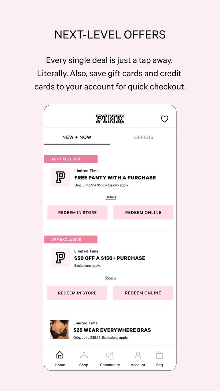PINK—Clothing, Beauty & More screenshot 4