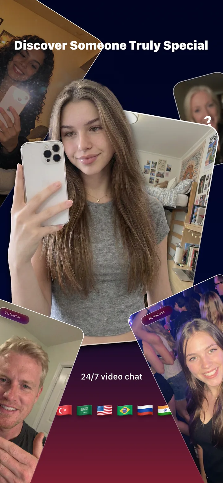WeLive - Video Chat&Meet screenshot 1