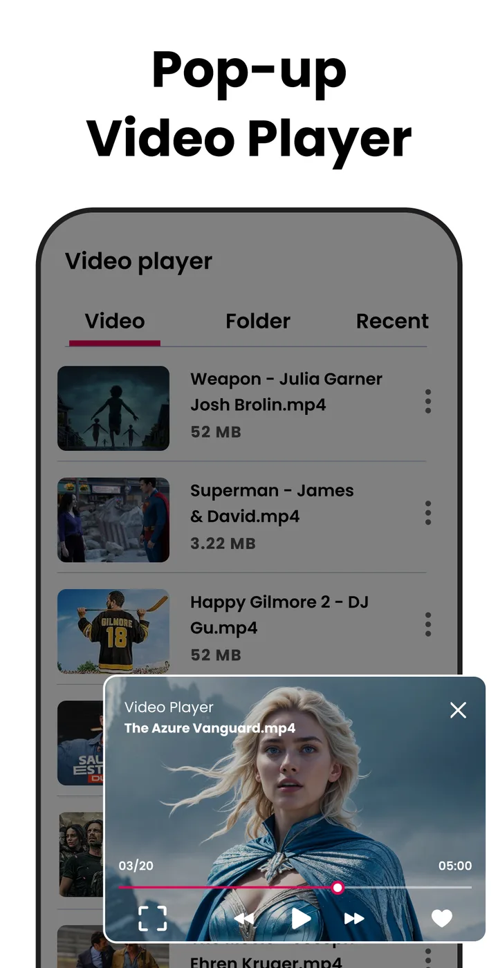 Video Player - Media Player screenshot 2