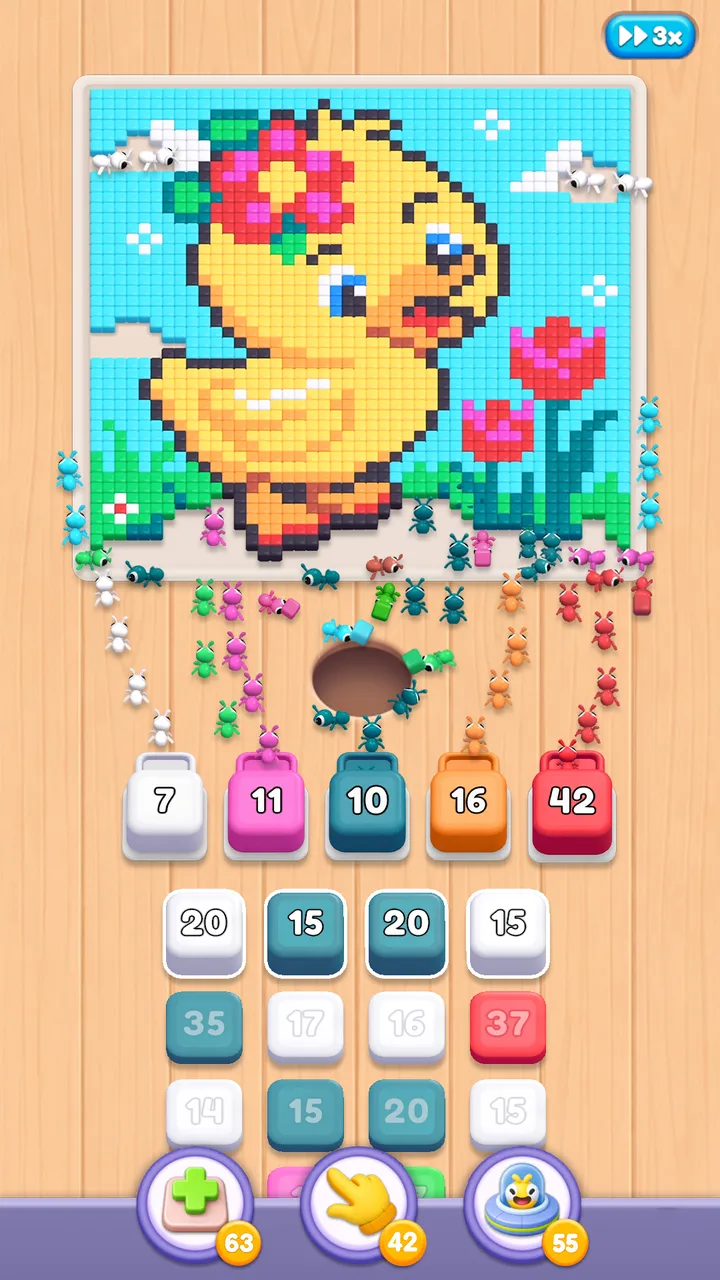 Food Hunt: Pixel Puzzle screenshot 1