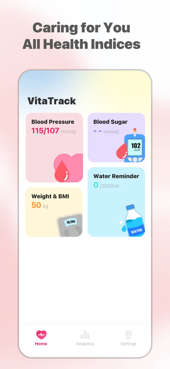 VitaTrack-Focus on Your Health screenshot 1