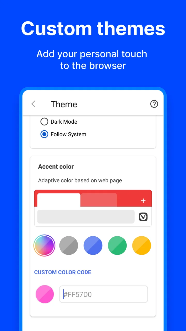 Vivaldi Browser - Fast & Safe screenshot 4