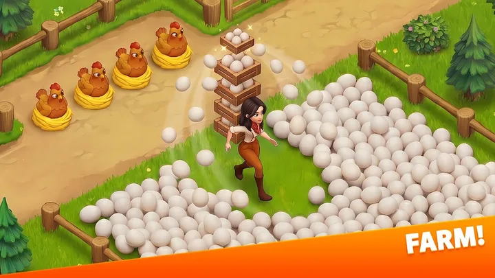 Klondike Adventures: Farm Game screenshot 3