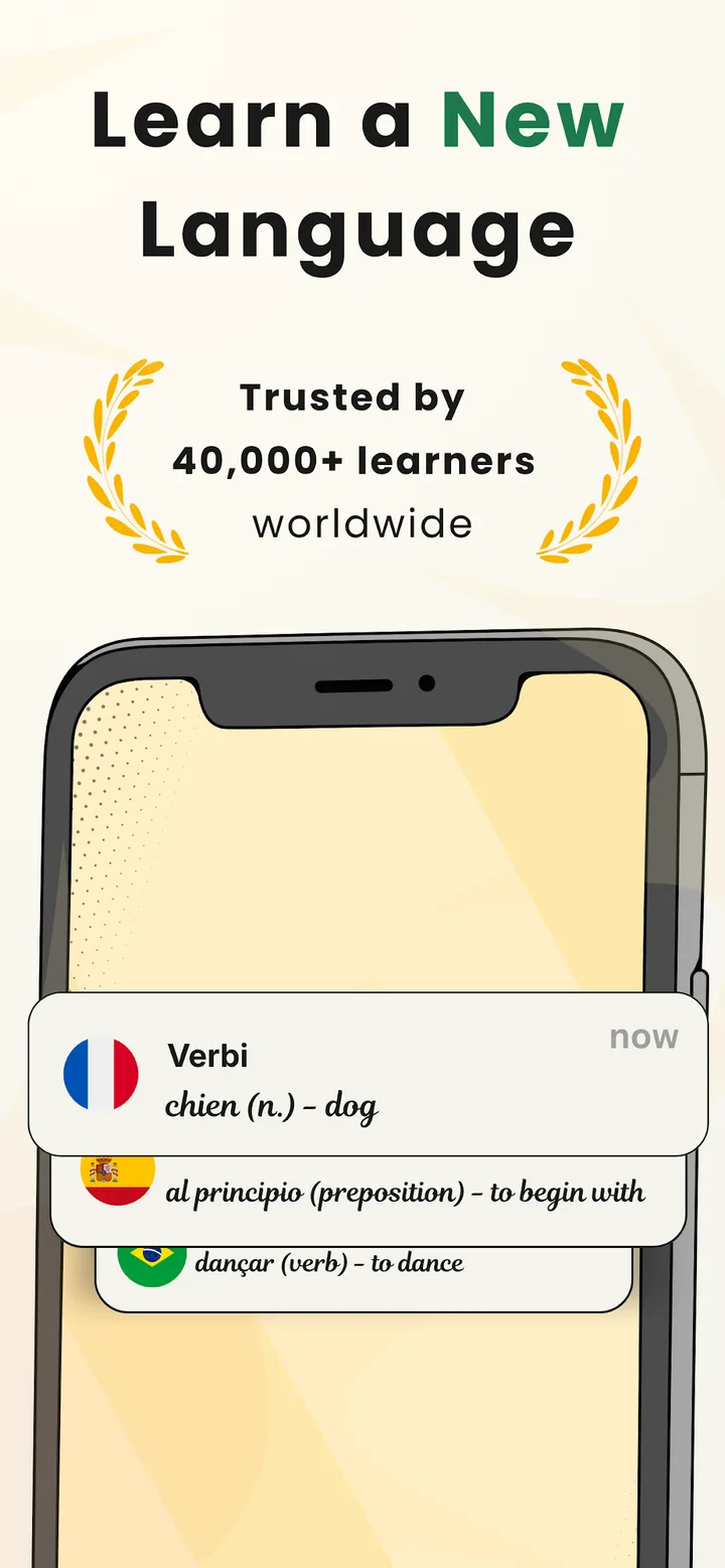 Verbi: Learn a New Language screenshot 1
