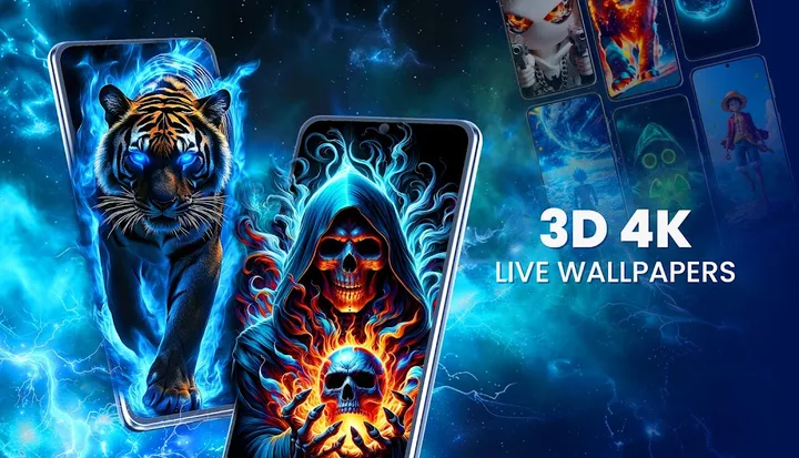 Wallpaper 3D Live screenshot 1