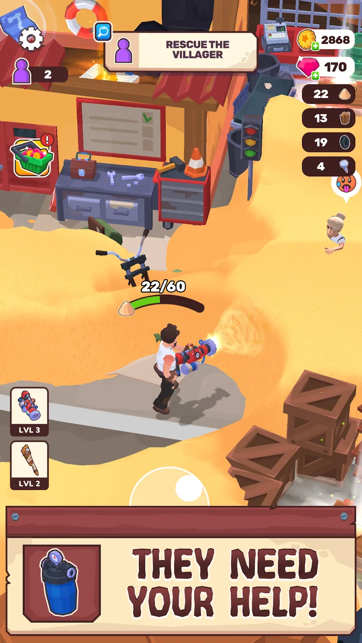 Wasteland Life: Survival Idle screenshot 1
