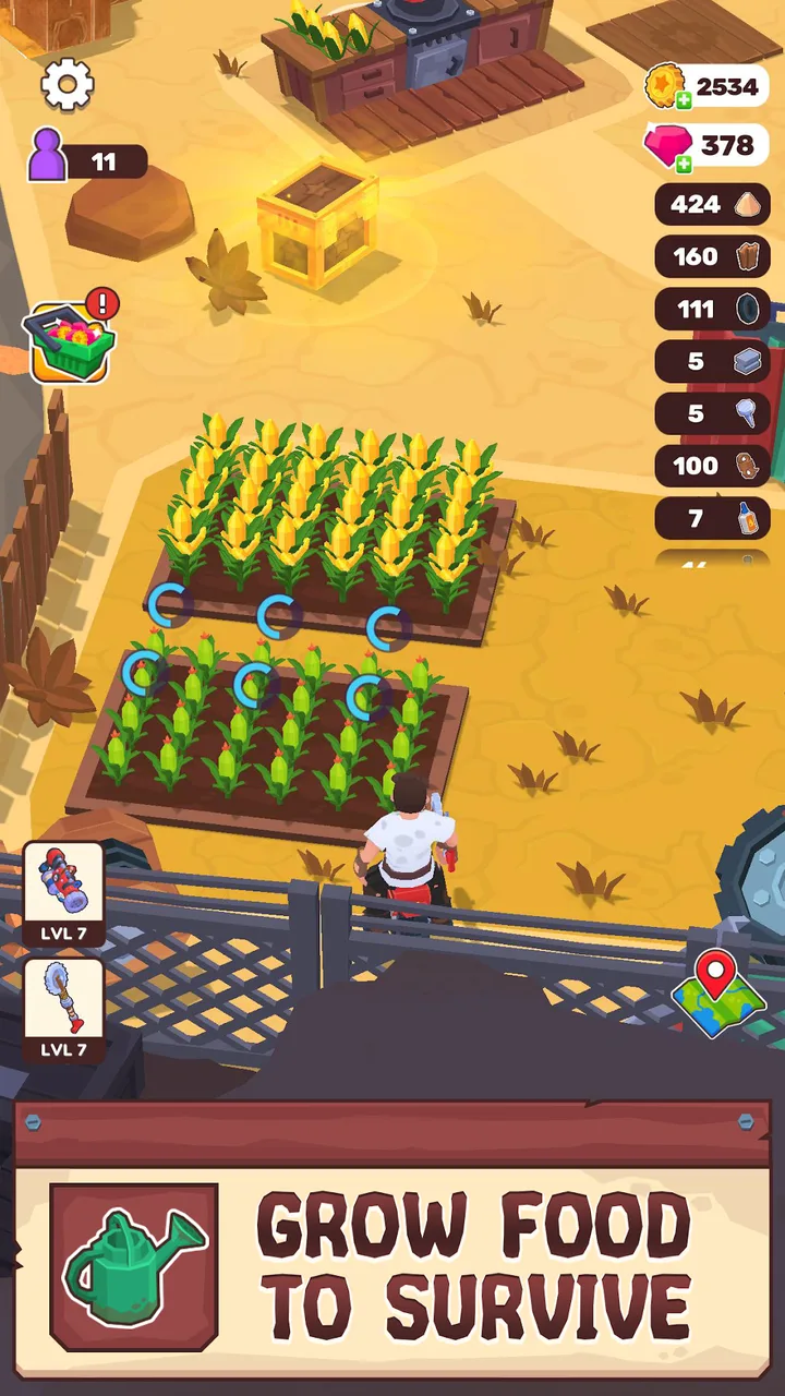 Wasteland Life: Survival Idle screenshot 3