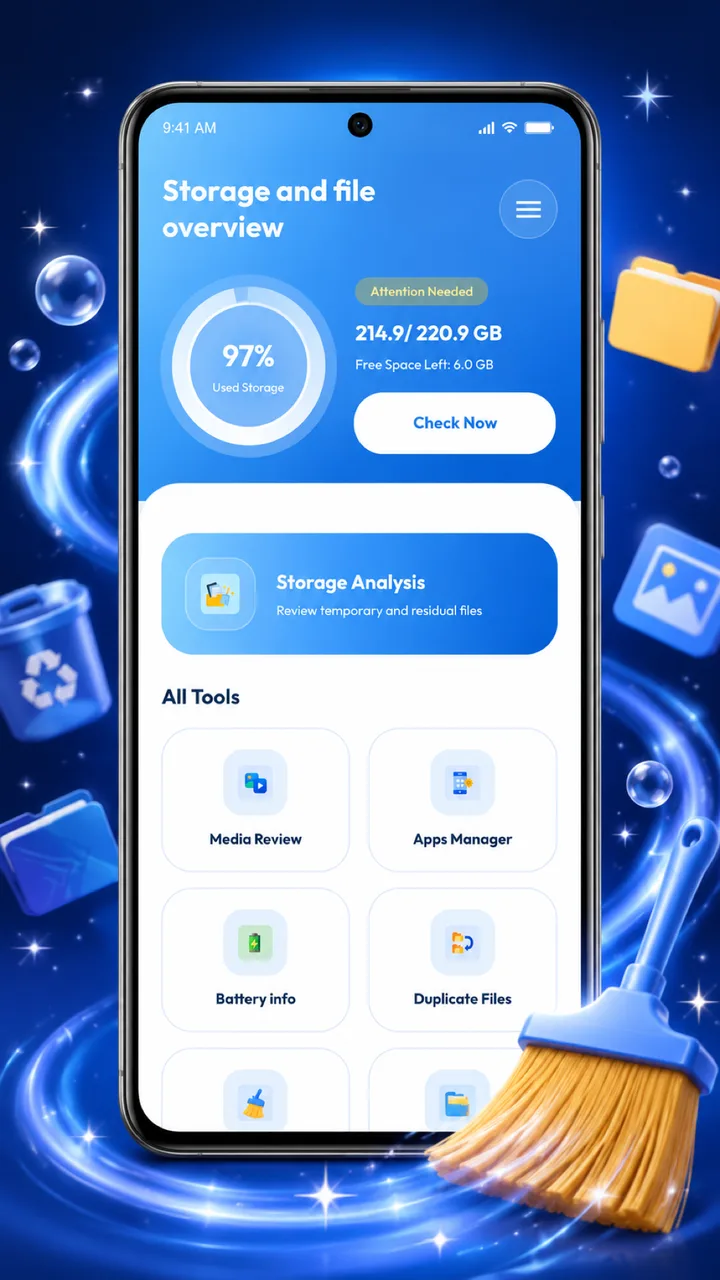 AirClean Cleaner screenshot 1