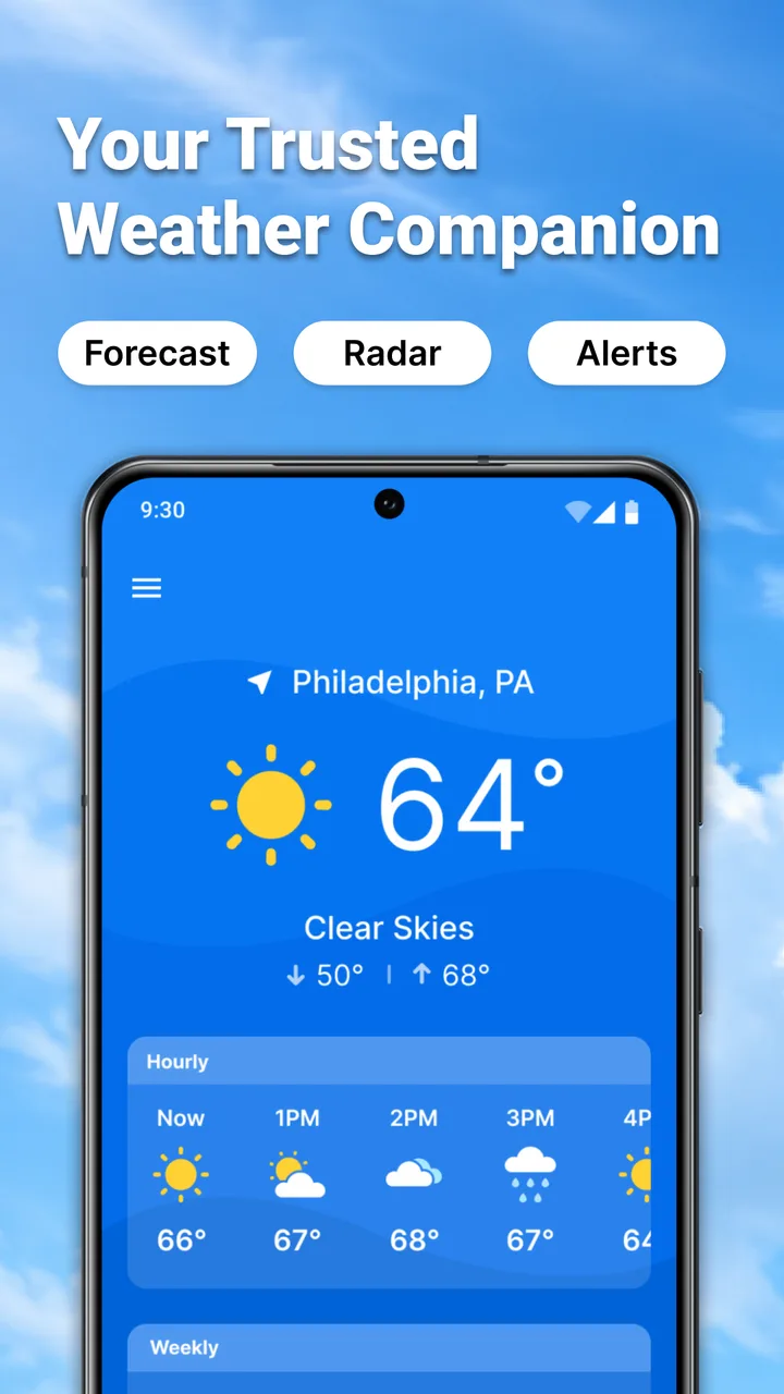 All Weather Mode: Weather Home screenshot 1