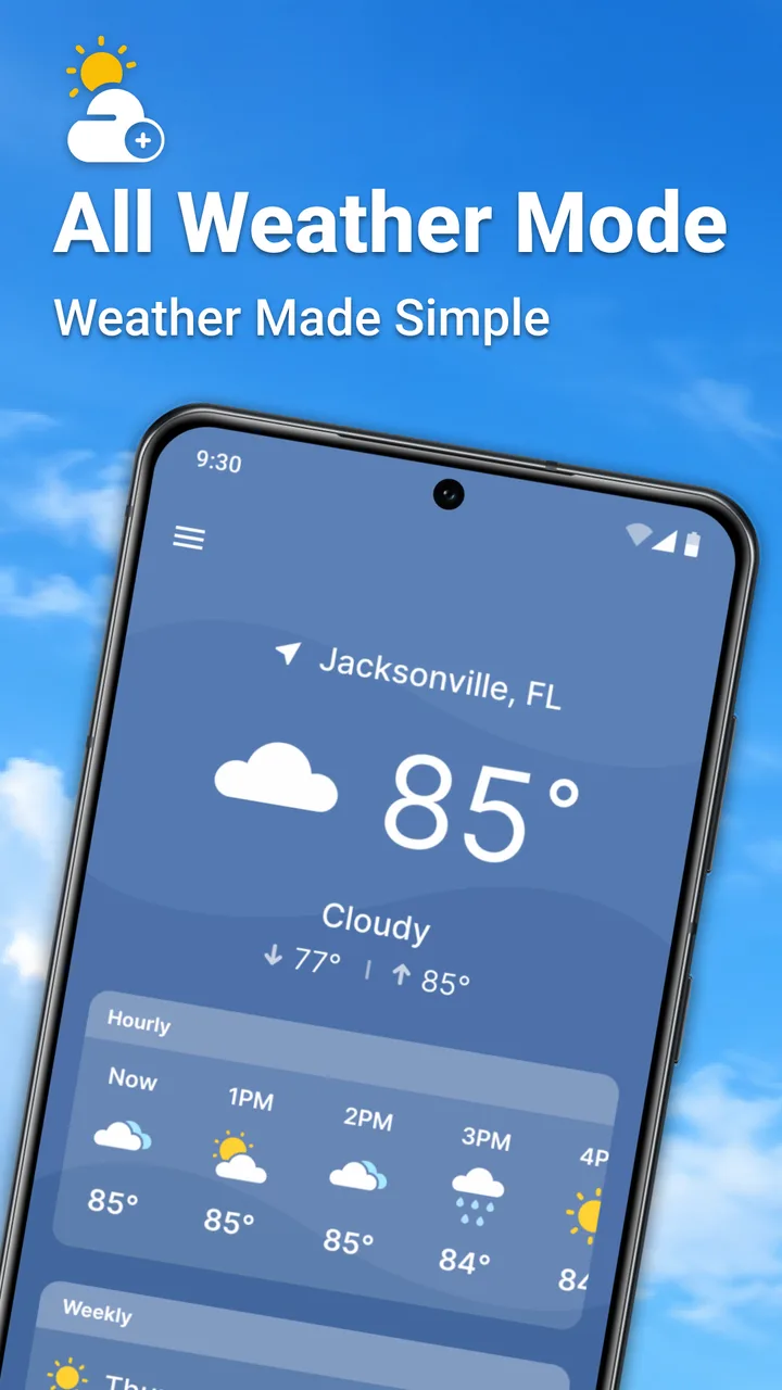 All Weather Mode: Weather Home screenshot 2