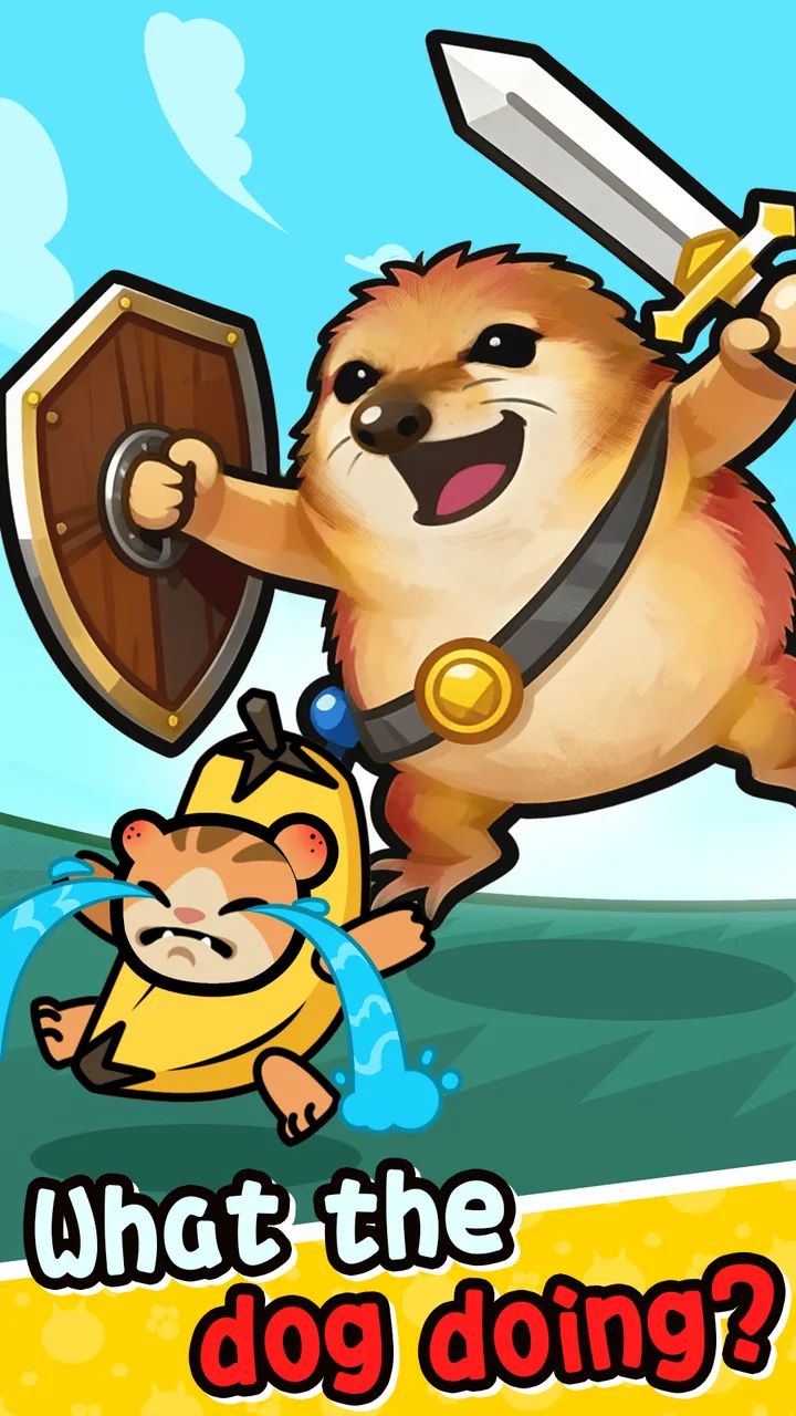 What The Dog Doin': Shield Dog screenshot 1