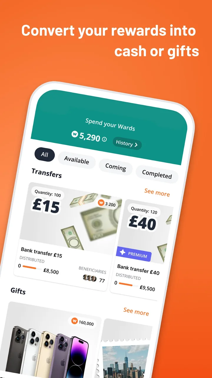 WeWard - Walk & Earn Rewards screenshot 2