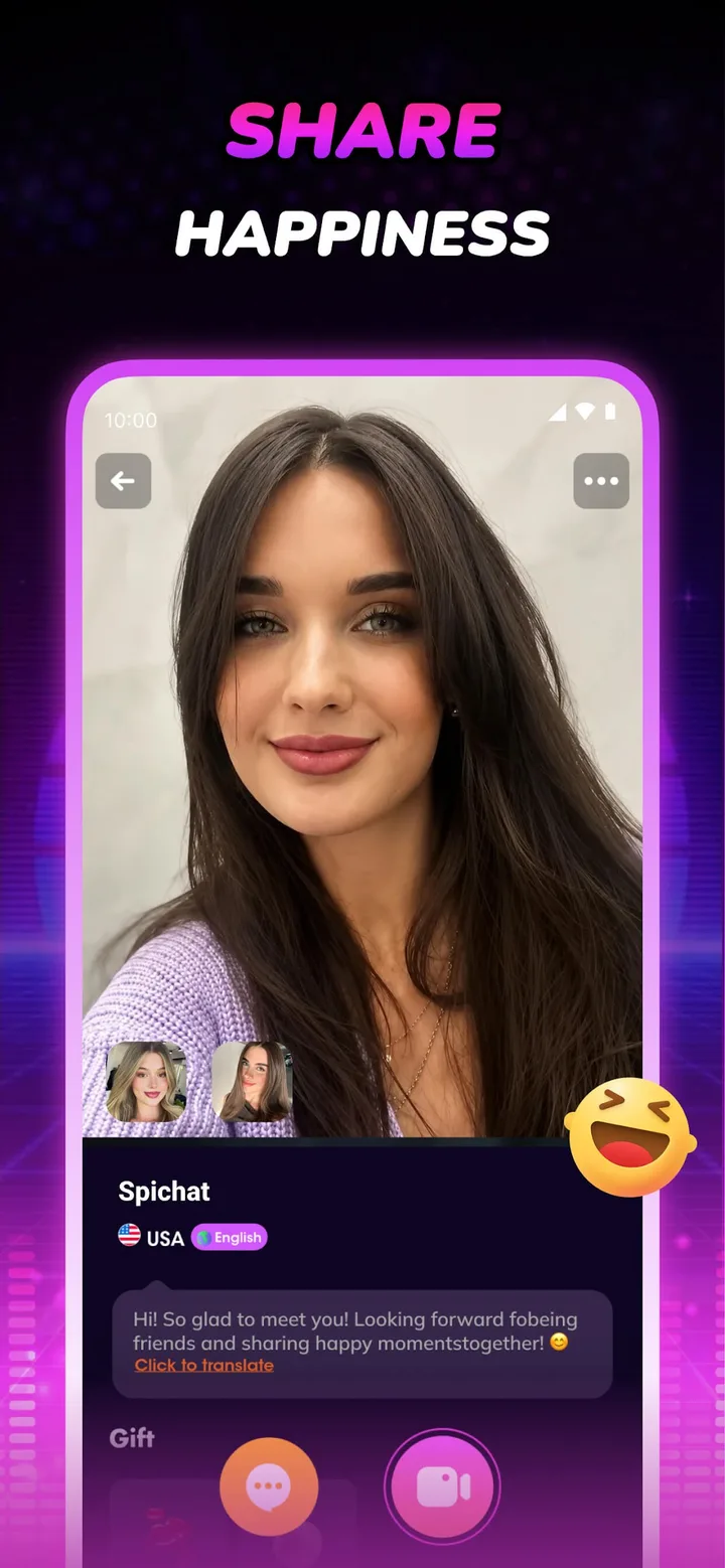 Spichat - Video Chat&Call screenshot 4