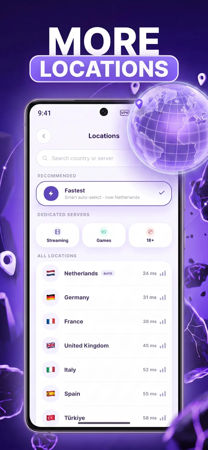 Rock VPN: Fast & Secure screenshot 2