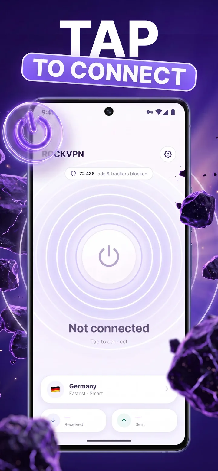 Rock VPN: Fast & Secure screenshot 3