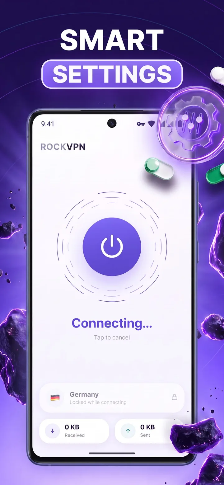 Rock VPN: Fast & Secure screenshot 4