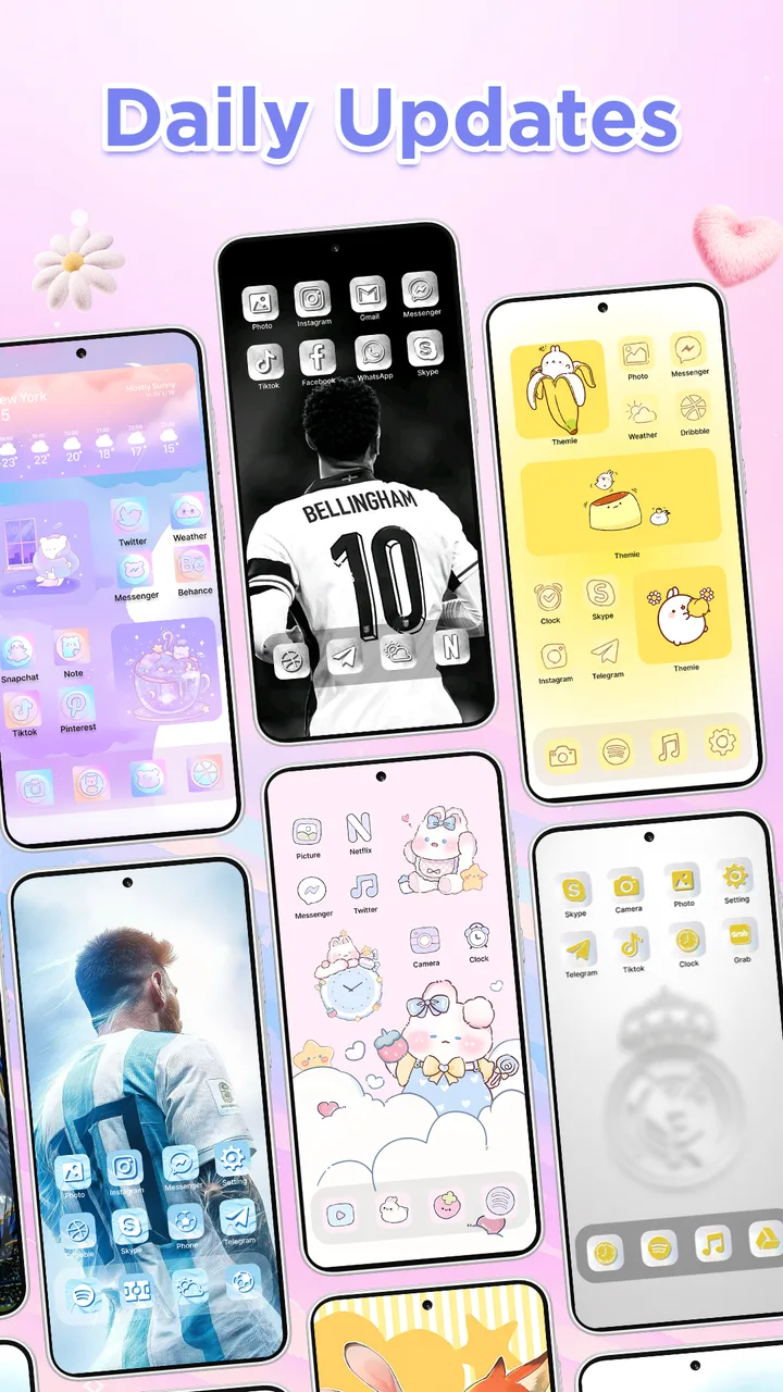 Themie: Wallpapers & Themes screenshot 2
