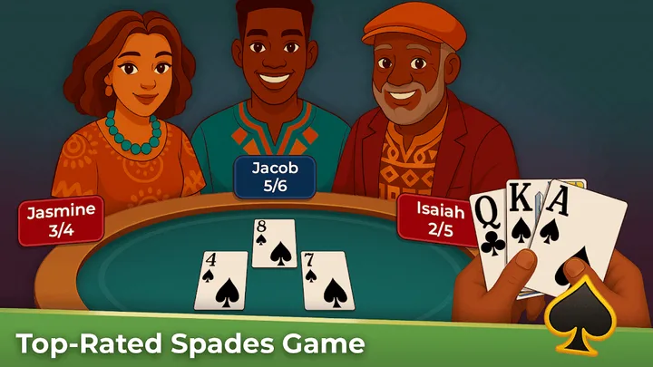 Spades Pop - Classic Card Game screenshot 1