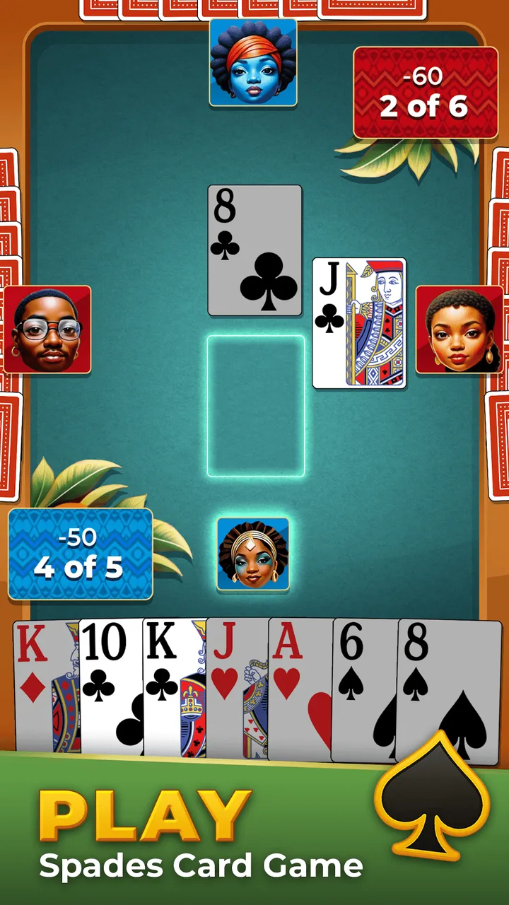 Spades Pop - Classic Card Game screenshot 2
