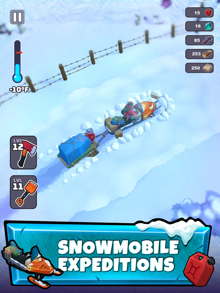 Frost World - Snow Survival screenshot 1